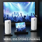 Ortizan X10 Portable Bluetooth Speaker (1st Gen), IPX7 Waterproof, Wireless