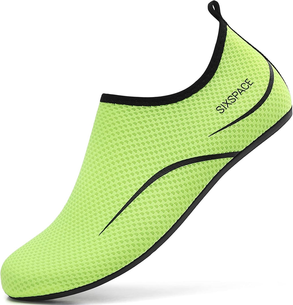 Sixspace Unisex Badeschuhe Wasserschuhe mit Rutschfester Sohle, Gr.34-47