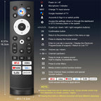 for VIZIO Smart TV Remote Replacement,Universal Control XRT140 for VIZIO TV