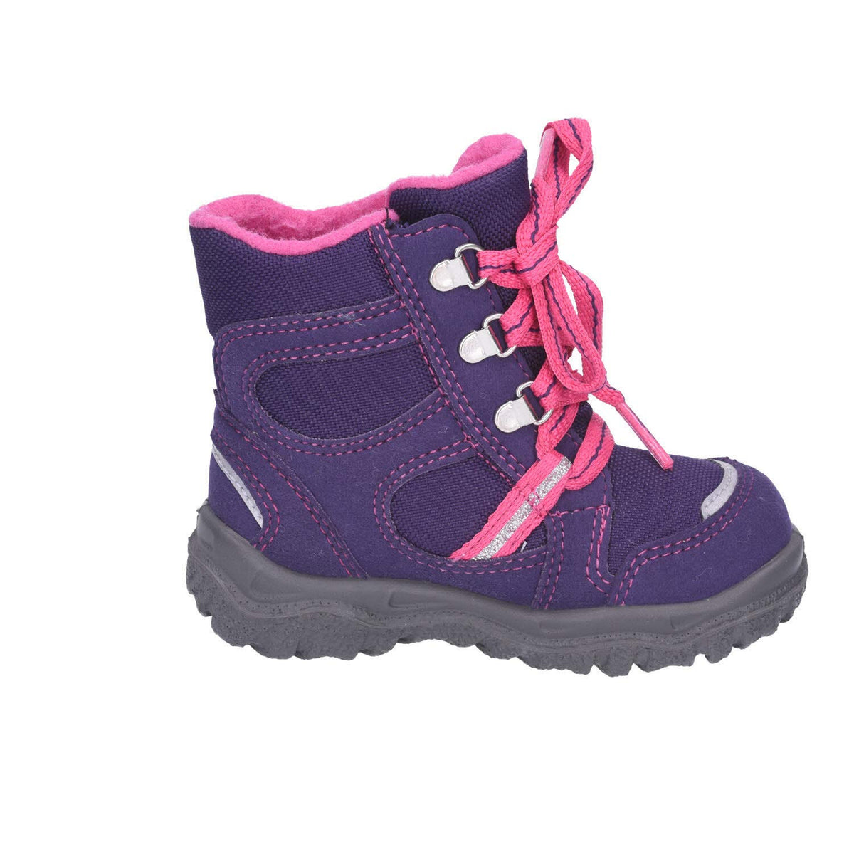 Superfit Mädchen HUSKY1 warm gefütterte Gore-Tex Stiefel, LILA/PINK 8500