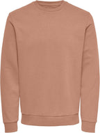 Only & Sons Herren Onsceres Crew Neck Noos Sweatshirt (1er Pack)