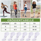 Bambus Sneaker Socken Damen 6/12 Paar, Atmungsaktive Gepolsterte Sportsocken Laufsocken, Anti Schweiß Kurze Socken Damen 39-42 35-38 Bunt, Geschenke für Frauen Sommer