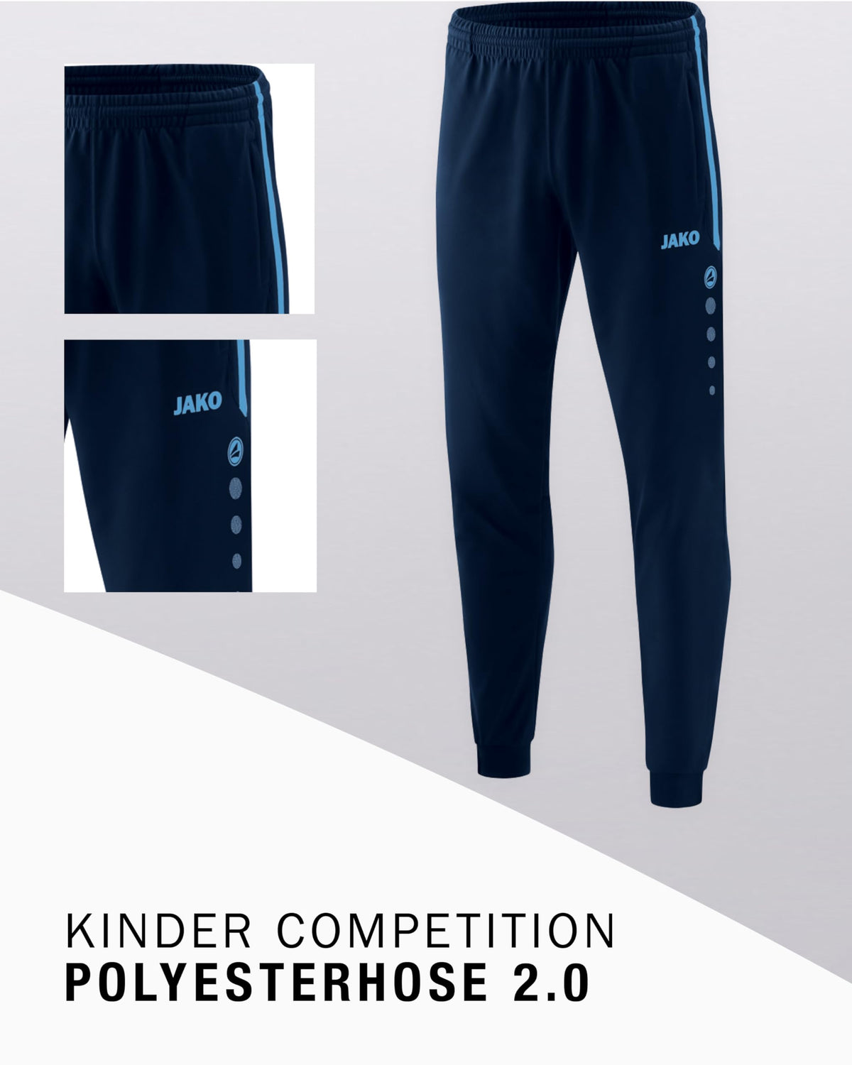Jako Unisex Kinder Polyesterhose Jako Competition 2.0_9218_Kinder