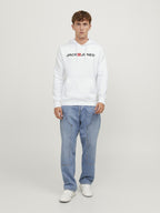 JACK & JONES Male Kapuzenpullover Logo Kapuzenpullover