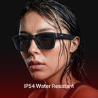 OhO smarta glasögon, polariserade solglasögon med Bluetooth-högtalare, atletisk/utomhus UV-skydd och röstkontroll, unisex