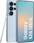 Samsung Galaxy S26 Ultra 5G, 6,9" AMOLED, 512 GB, 12 GB RAM, Snapdragon 8 Elite Gen 5, 200 MP kamera, Sky Blue