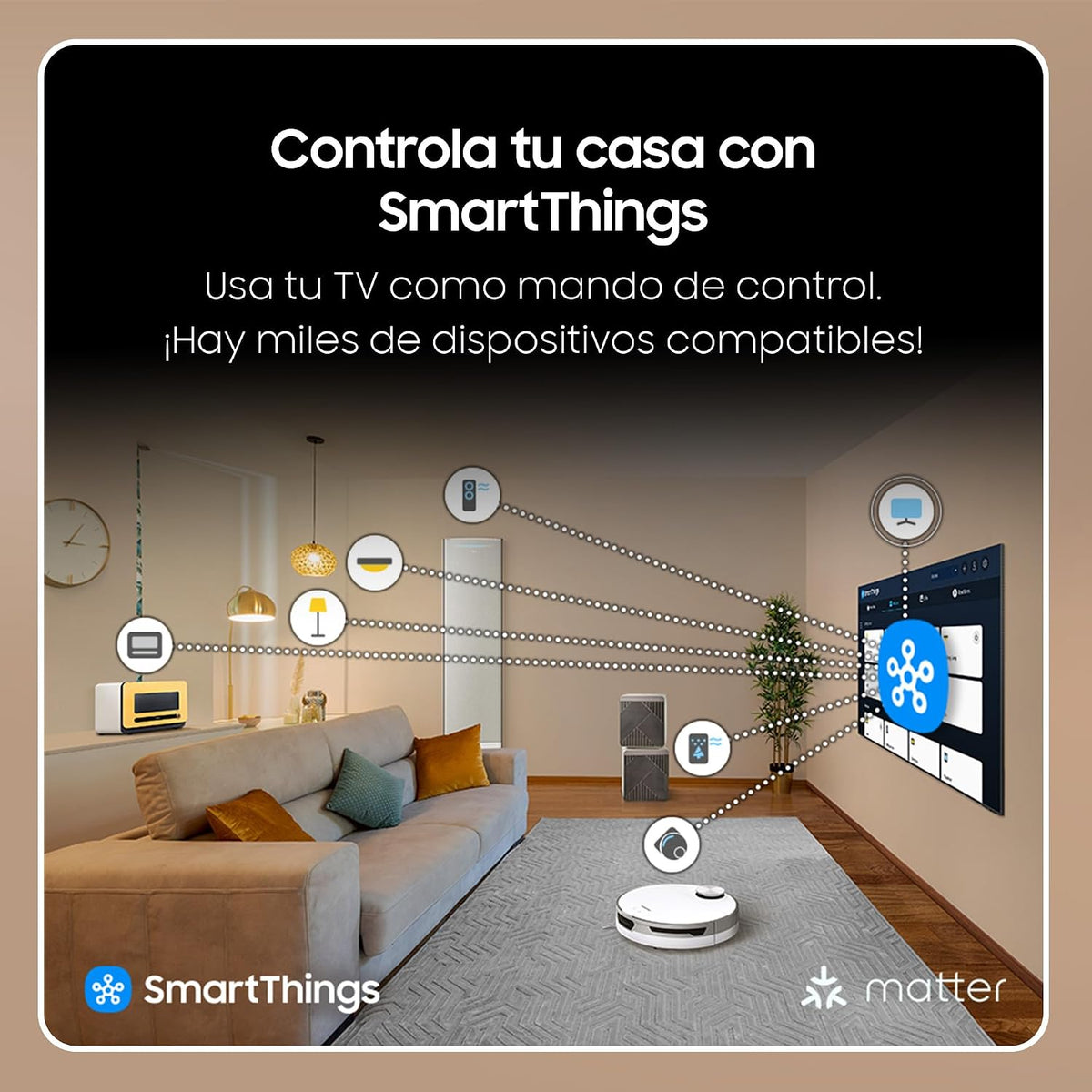 SAMSUNG The Frame 4K 2024 43LS03D Smart TV 43 tum med konstgalleri med matt skärm, utbytbara ramar, 100% färgvolym med Quantum Dot och One Connect och nästan osynlig kabel