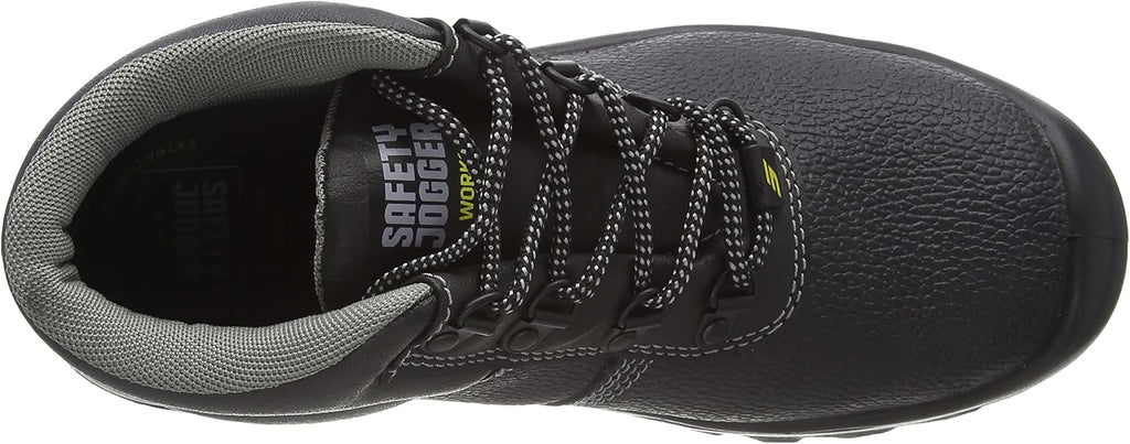 SAFETY JOGGER S3 Sicherheitsschuhe Herren Leicht - BESTBOY - Schwarz