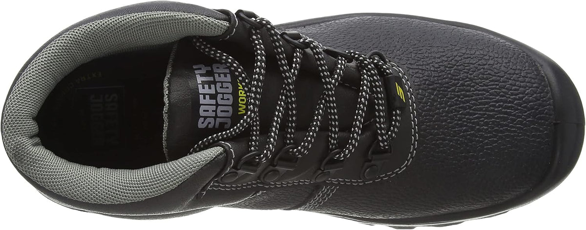 SAFETY JOGGER S3 Sicherheitsschuhe Herren Leicht - BESTBOY - Schwarz