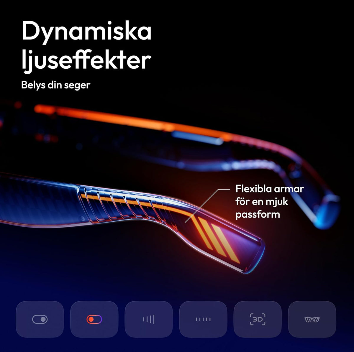 VITURE Luma Pro XR/AR-glasögon, 152" 1200p 1000 nits skarp skärm, 52° FOV