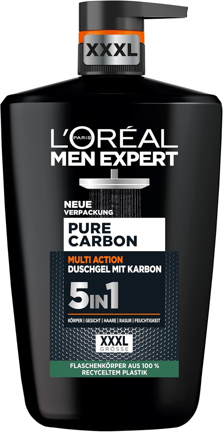 L'Oréal Men Expert Pure Carbon Duschgel, 1 l
