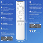 for VIZIO Smart TV Remote Replacement,Universal Control XRT140 for VIZIO TV