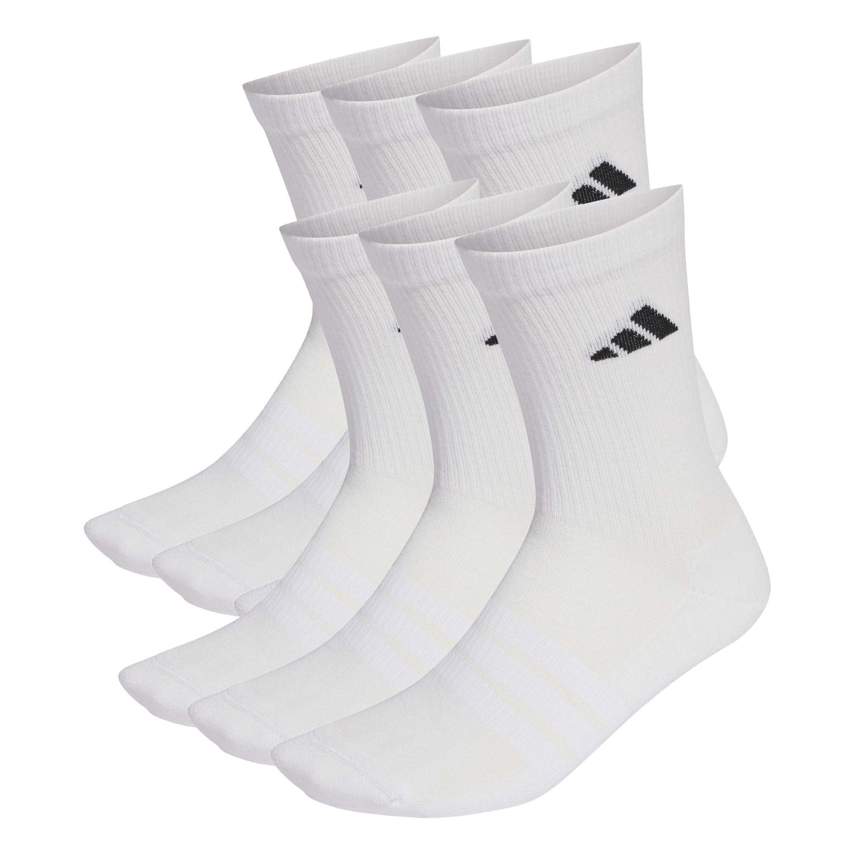adidas Unisex Cushioned Crew Socks 6 Pair Pack Socken