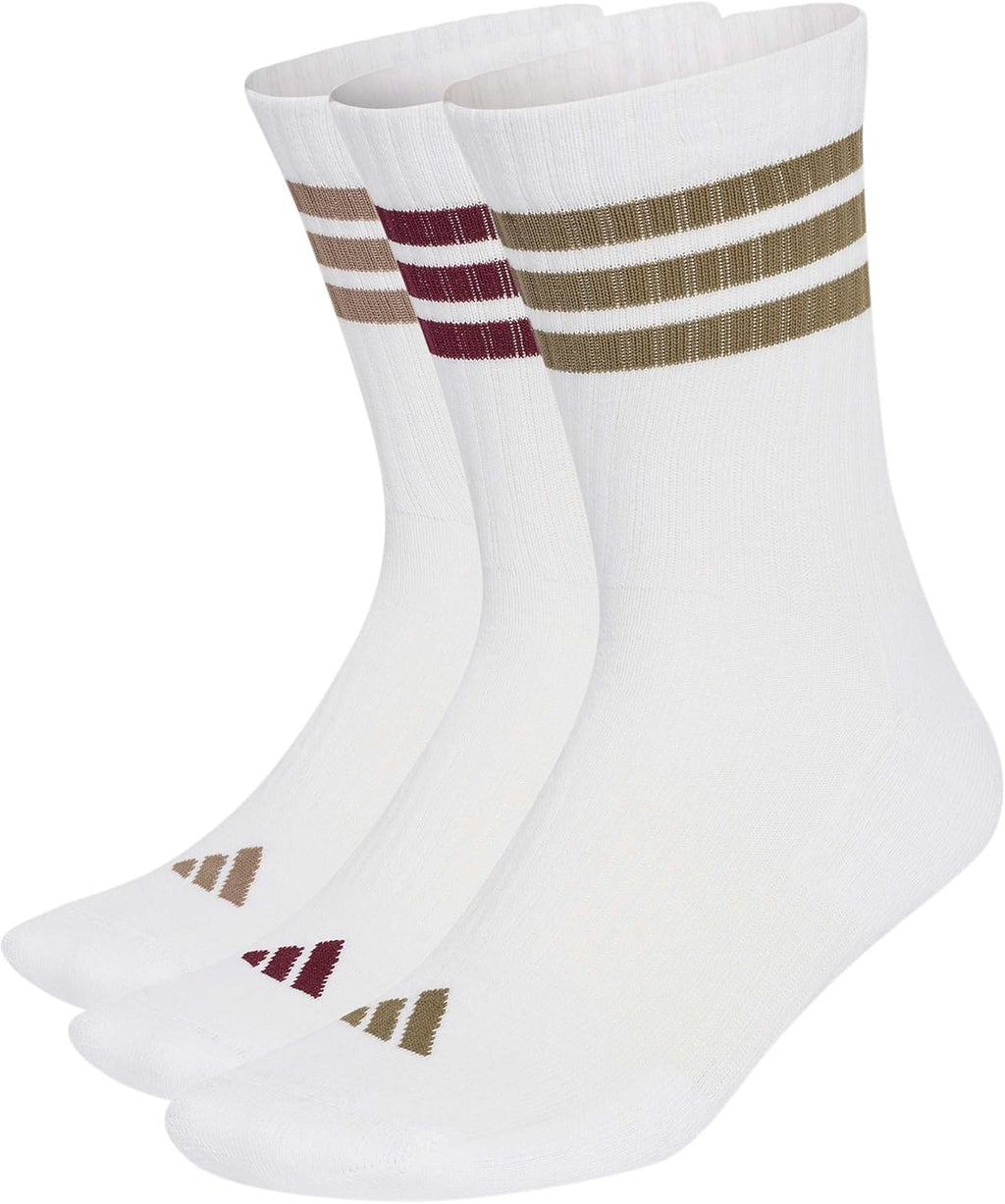 adidas Unisex 3stripes Cushioned Sportswear Crew Socks 3 Pair Pack Socken