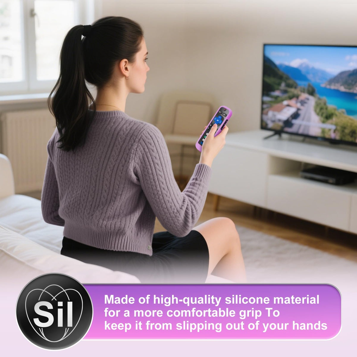 Universal for Samsung-Smart-TV-Remote-Control Replacement【Pack of 2】