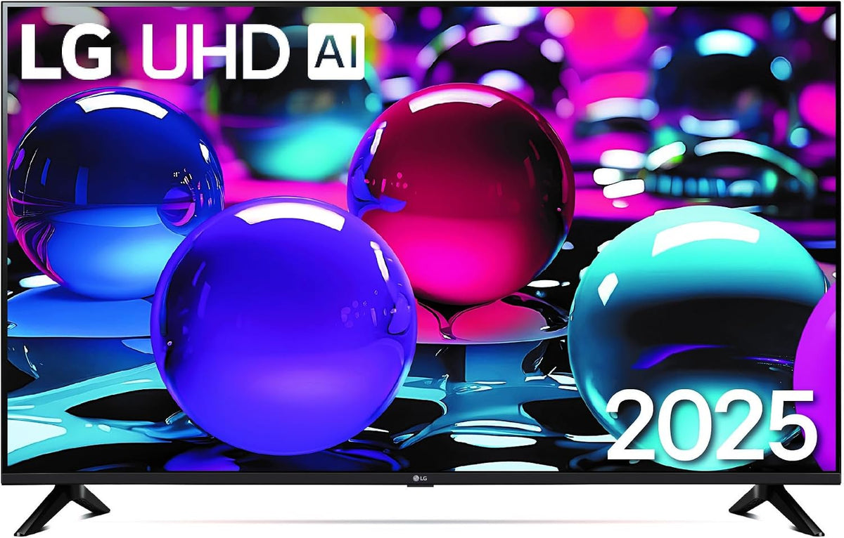 LG 43UA73006LA - TV 43", UHD 4K, WebOS 25, Ultimate IA, HDR10 Pro, Super Upscaling, Dolby Digital Plus, Google Assistant, Svart