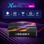 PRO14 MAX 4K Ultra HD Android 14.0 TV-box RK3528 4 GB RAM 64 GB ROM