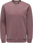 Only & Sons Herren Onsceres Crew Neck Noos Sweatshirt (1er Pack)