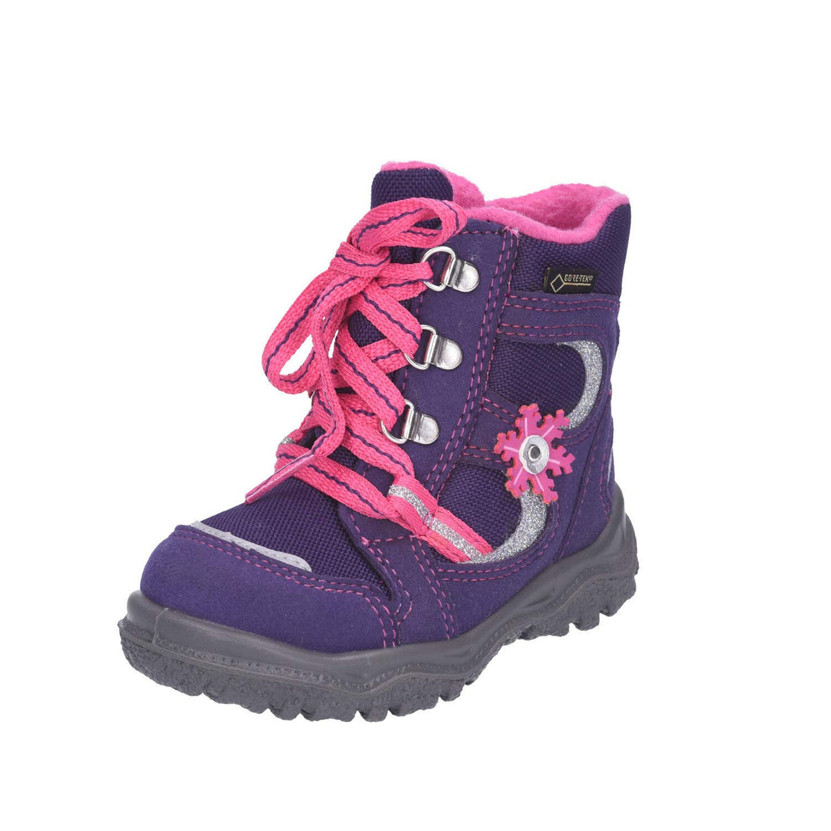 Superfit Mädchen HUSKY1 warm gefütterte Gore-Tex Stiefel, LILA/PINK 8500