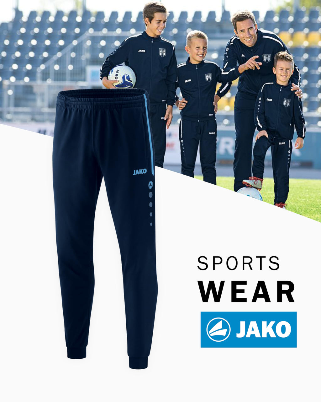 Jako Unisex Kinder Polyesterhose Jako Competition 2.0_9218_Kinder