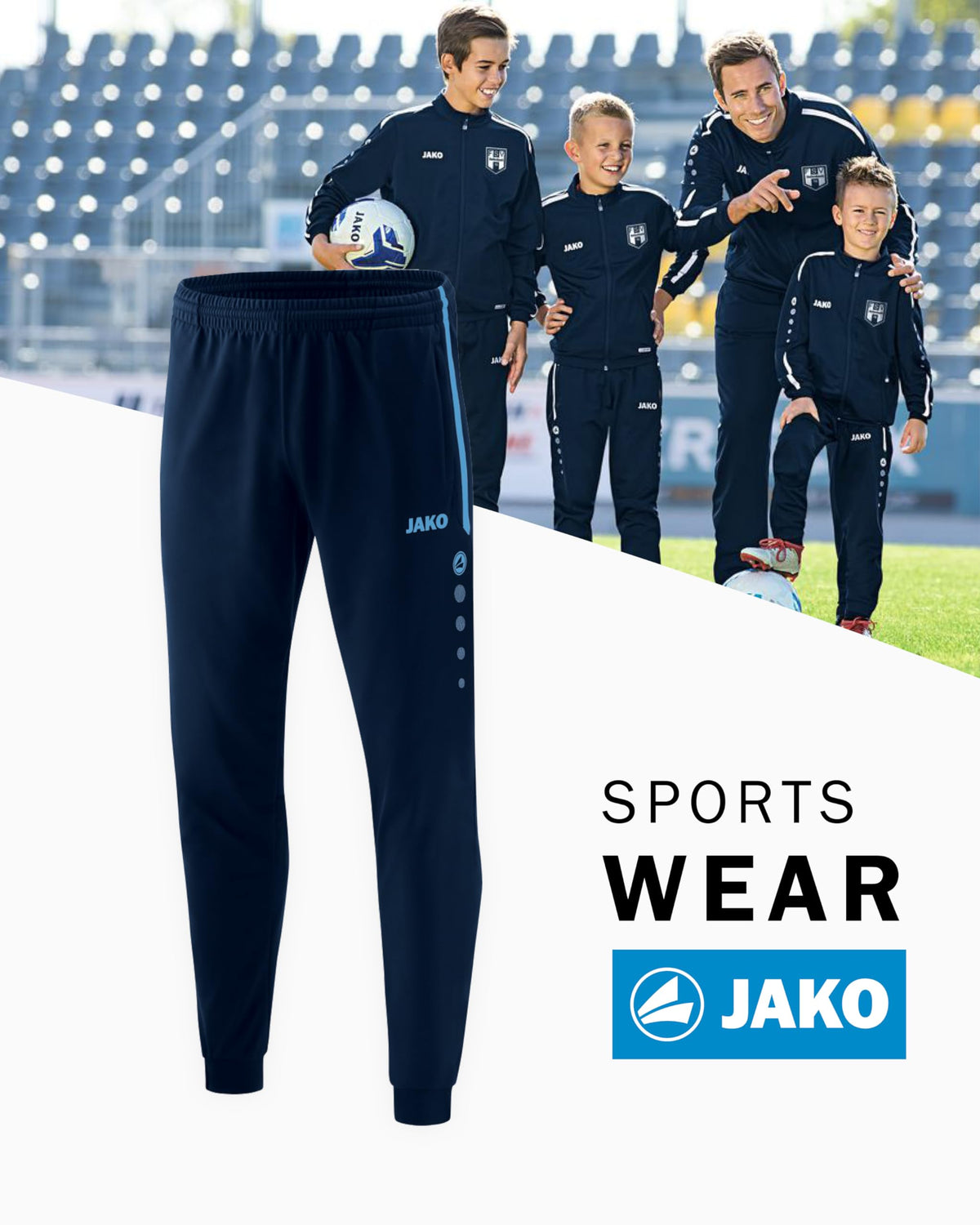 Jako Unisex Kinder Polyesterhose Jako Competition 2.0_9218_Kinder