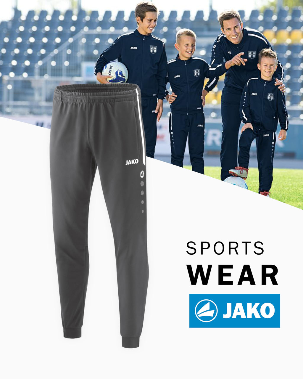 Jako Unisex Kinder Polyesterhose Jako Competition 2.0_9218_Kinder
