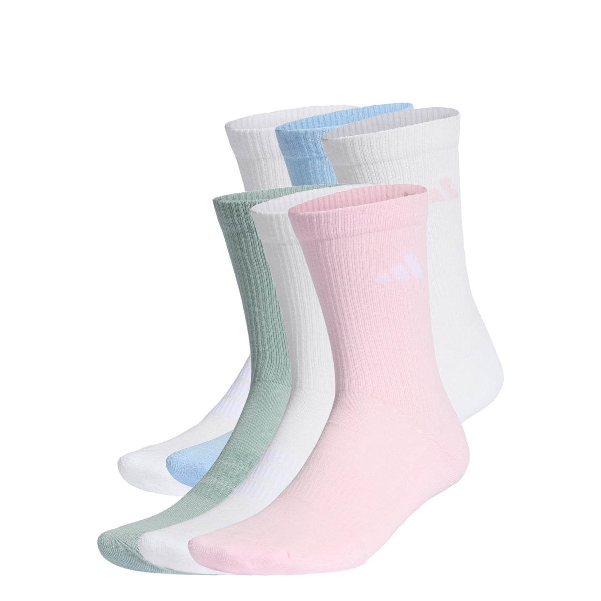 adidas Unisex Cushioned Crew Socks 6 Pair Pack Socken