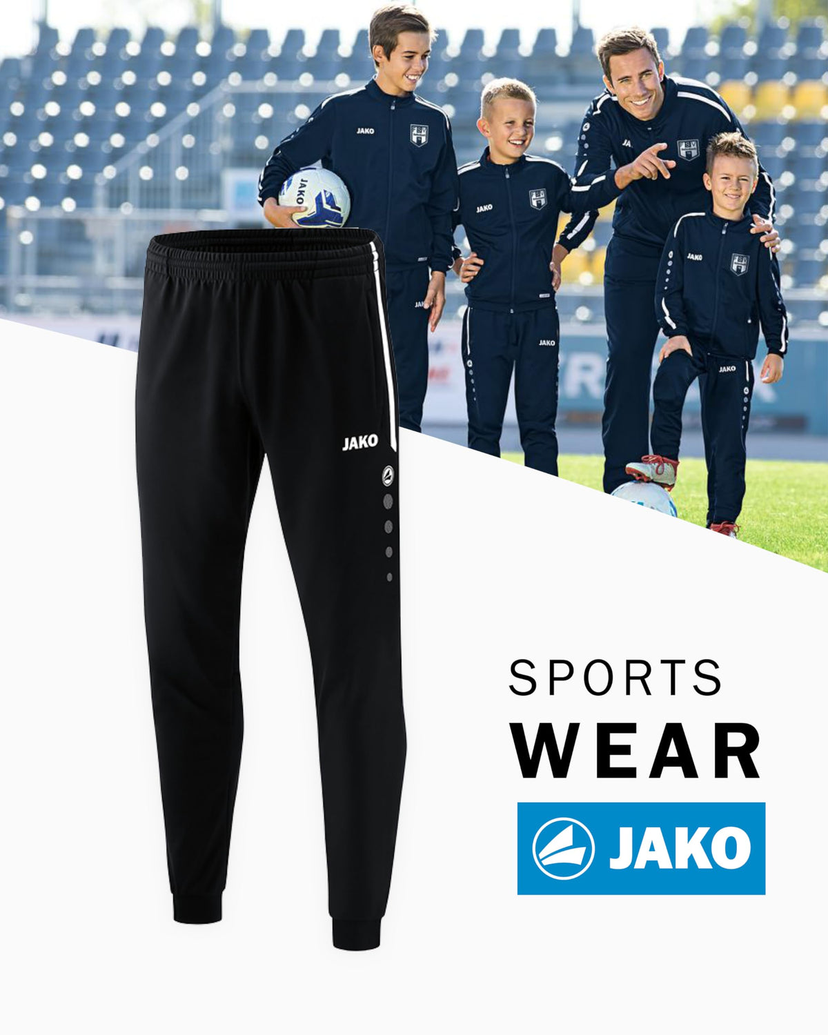 Jako Unisex Kinder Polyesterhose Jako Competition 2.0_9218_Kinder