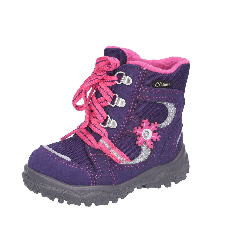 Superfit Mädchen HUSKY1 warm gefütterte Gore-Tex Stiefel, LILA/PINK 8500
