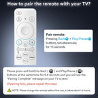 Replacement Voice Remote for Samsung-TV-Remote Control Compatible for All Samsung with Voice Function Smart Curved Frame QLED LED LCD 8K 4K TVs