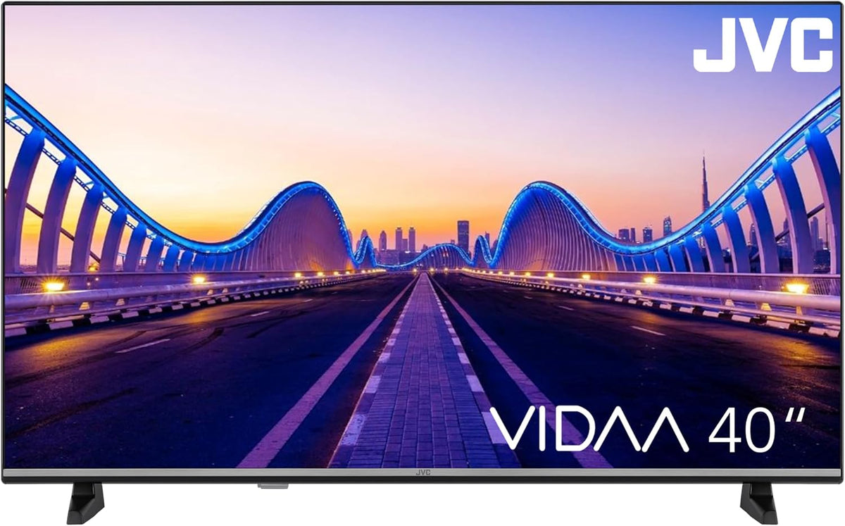 JVC VIDAA LT-40VDF2555 (2026) Smart TV, Full HD HDR, med 100 cm skärmdiagonal och inbyggd trippeltuner, LED-TV