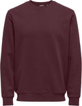 Only & Sons Herren Onsceres Crew Neck Noos Sweatshirt (1er Pack)