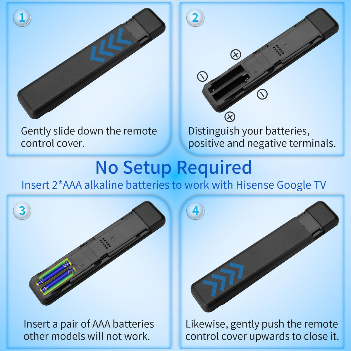 Universal for Samsung-Smart-TV-Remote-Control Replacement【Pack of 2】