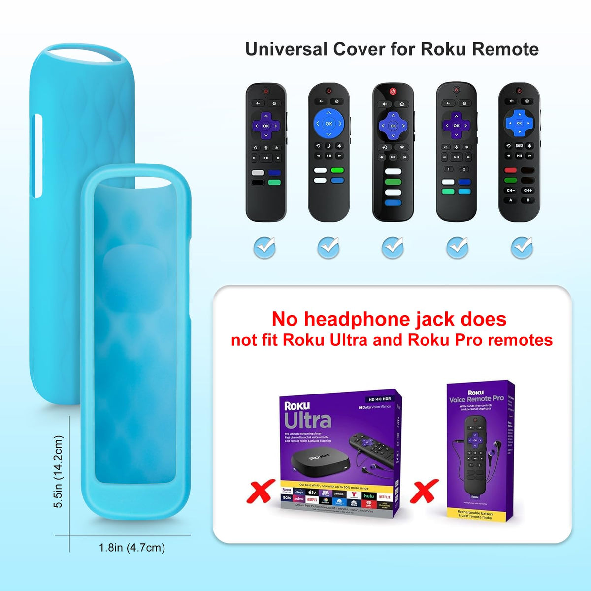Universal for Samsung-Smart-TV-Remote-Control Replacement【Pack of 2】