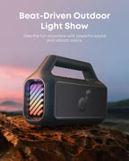 Soundcore Boom 2 by Anker, 80W Outdoor Bluetooth Speaker, 24H Playtime