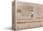DYON Smart 40 VX-2 Full HD-TV, trippel HD-mottagare (DVB-C/-S2/-T2), App Store, Prime Video, Netflix, YouTube, DAZN, Disney+, svart