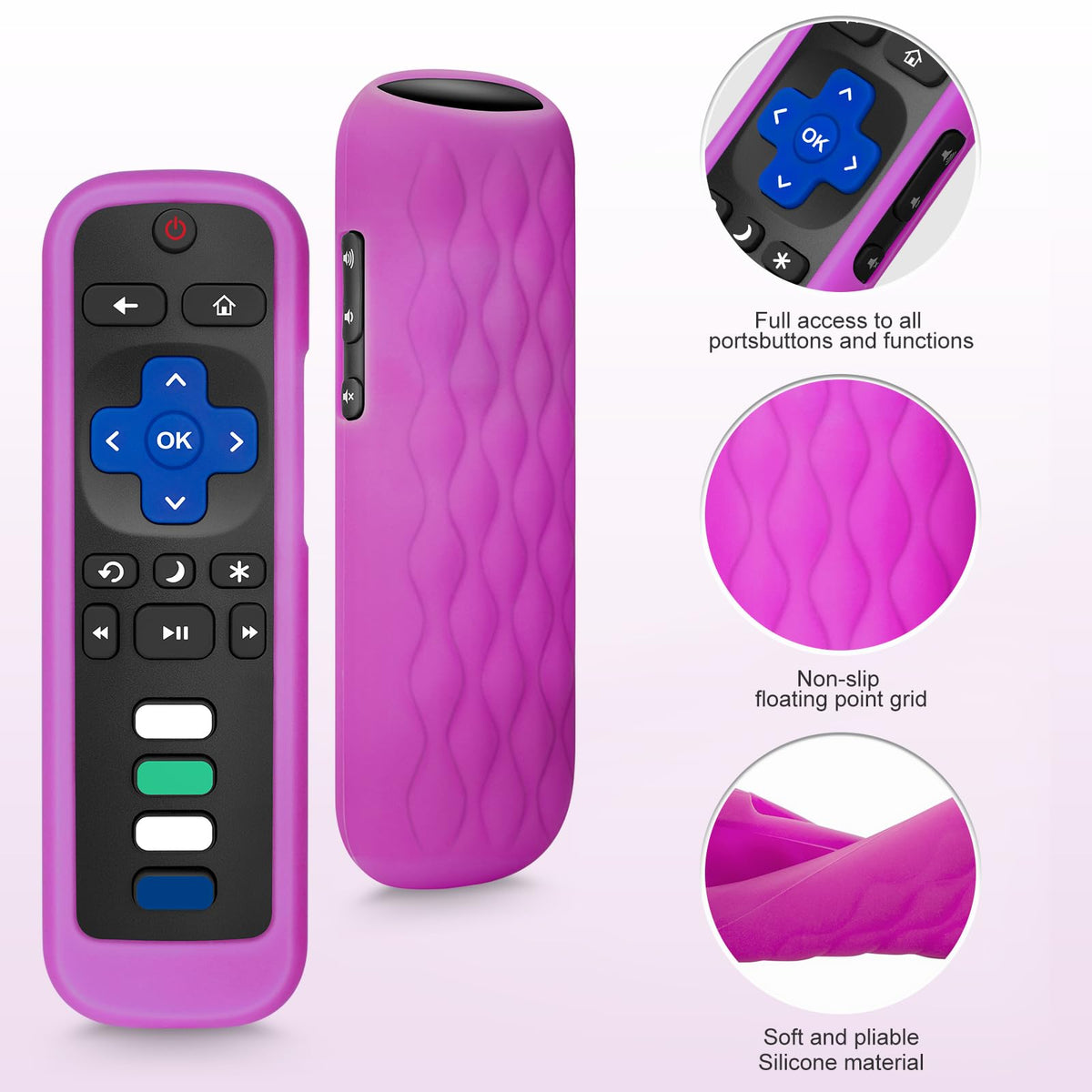 Universal for Samsung-Smart-TV-Remote-Control Replacement【Pack of 2】