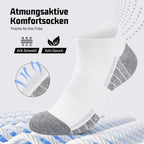 Sneaker Socken Herren Damen 10/20 Paar – Atmungsaktive Sportsocken