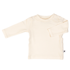 Bamboo Baby Long Sleeve T-Shirt - CREAM