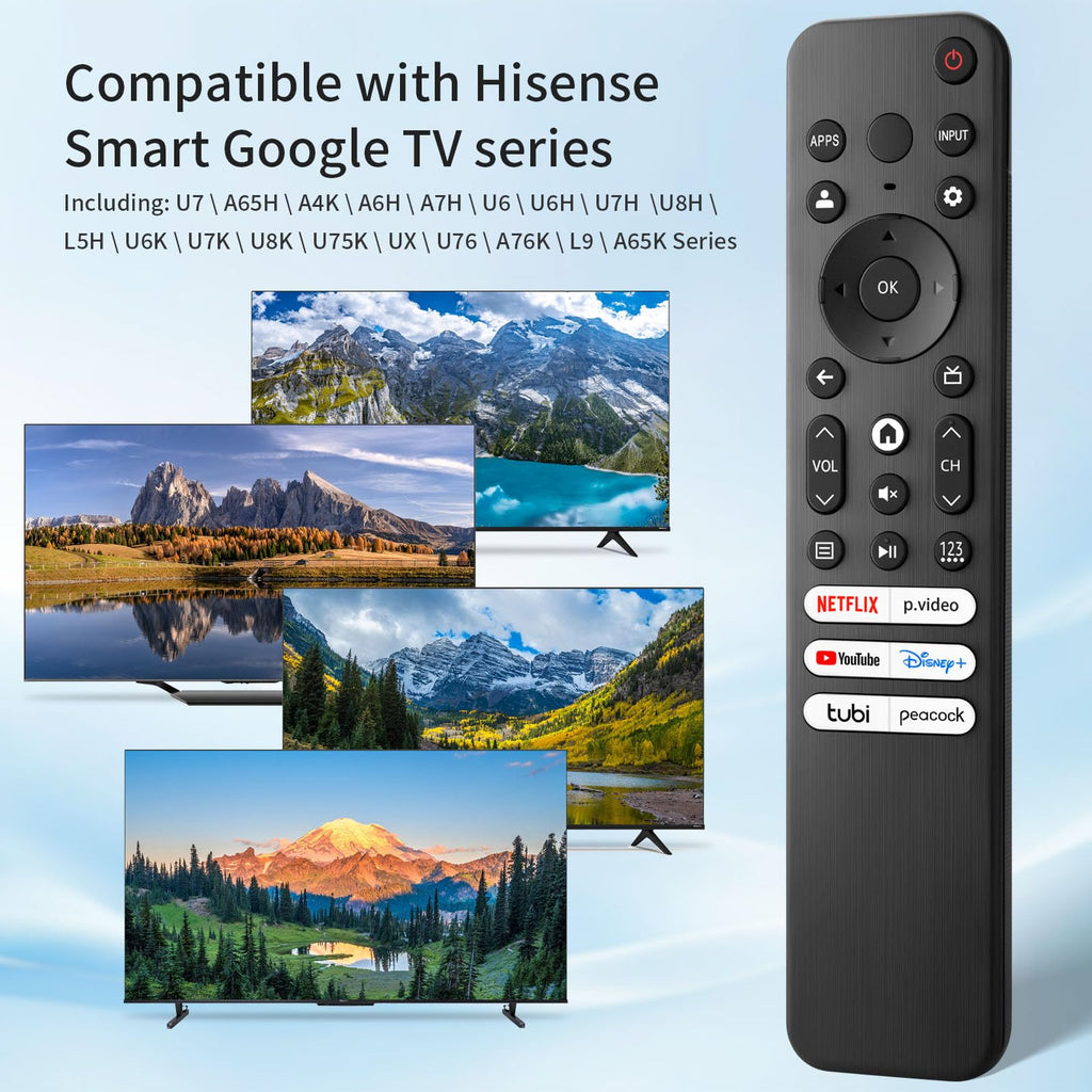Universal for Samsung-Smart-TV-Remote-Control Replacement【Pack of 2】