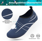 Sixspace Unisex Badeschuhe Wasserschuhe mit Rutschfester Sohle, Gr.34-47