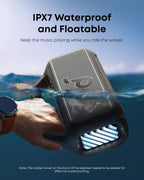 Soundcore Boom 2 by Anker, 80W Outdoor Bluetooth Speaker, 24H Playtime