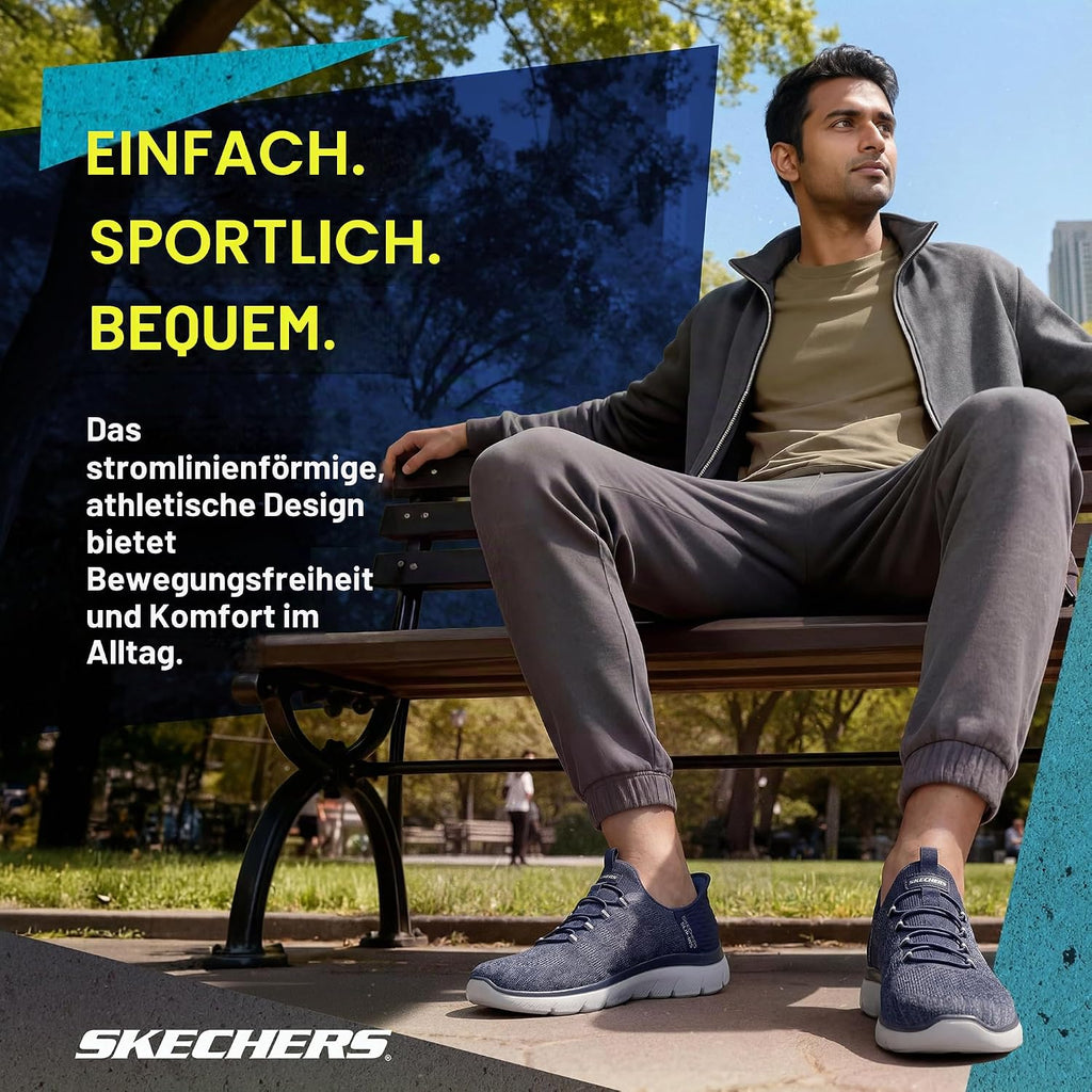 Skechers Herren Summits High Range Slip-InTurnschuhe