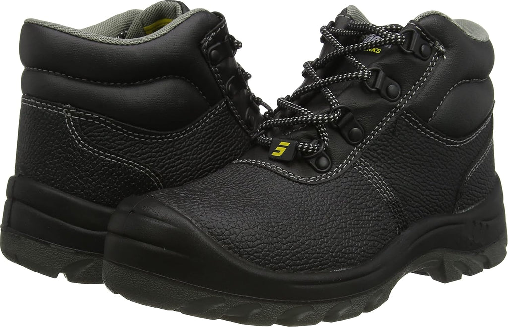 SAFETY JOGGER S3 Sicherheitsschuhe Herren Leicht - BESTBOY - Schwarz