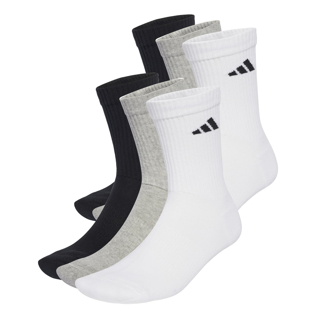adidas Unisex Cushioned Crew Socks 6 Pair Pack Socken
