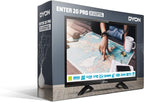 DYON Smart 40 VX-2 Full HD-TV, trippel HD-mottagare (DVB-C/-S2/-T2), App Store, Prime Video, Netflix, YouTube, DAZN, Disney+, svart