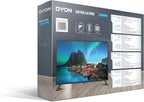 DYON Smart 40 VX-2 Full HD-TV, trippel HD-mottagare (DVB-C/-S2/-T2), App Store, Prime Video, Netflix, YouTube, DAZN, Disney+, svart