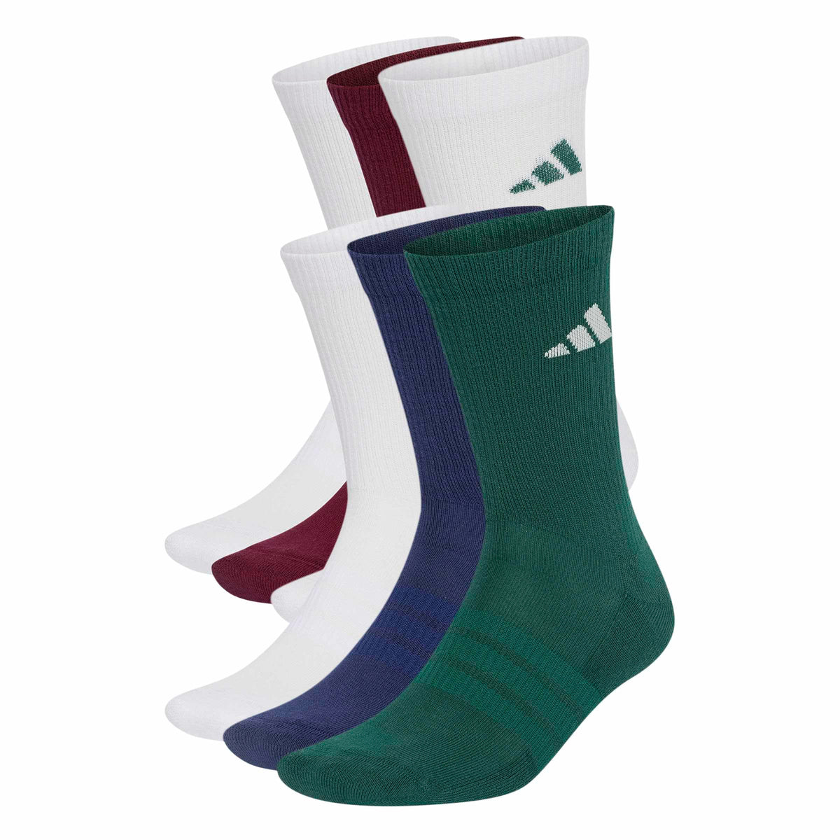 adidas Unisex Cushioned Crew Socks 6 Pair Pack Socken