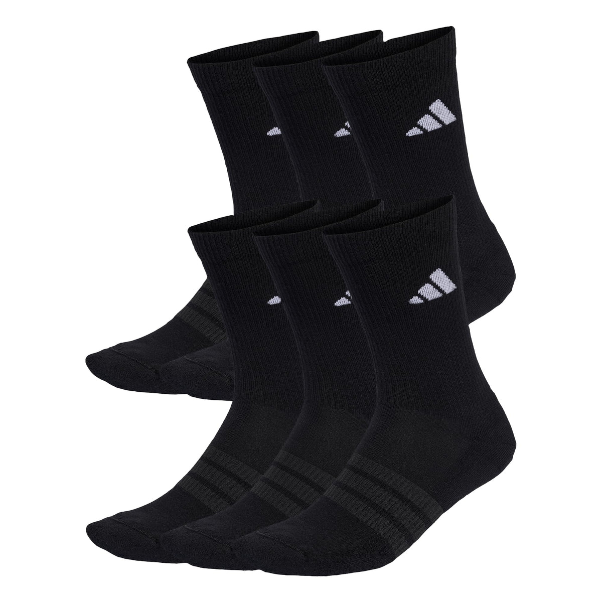 adidas Unisex Cushioned Crew Socks 6 Pair Pack Socken