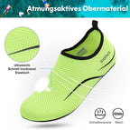 Sixspace Unisex Badeschuhe Wasserschuhe mit Rutschfester Sohle, Gr.34-47